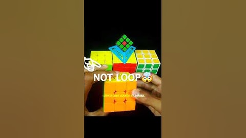 NOT LOOP 3X3 RUBIK