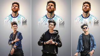 Argentina Photo Editing 2022 | Messi Photo Editing | Picsart photo editing | #messi #argentina screenshot 5