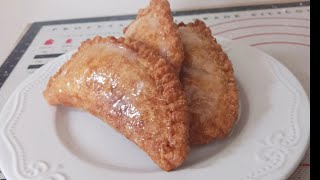 Fried Coconut Cream Pie that has a flaky tender crust and has a luscious flavorful cream filling.