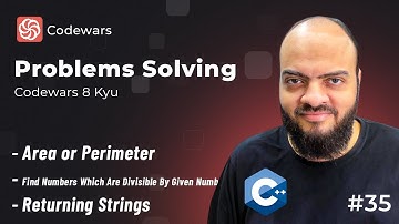 Problems Solving With C++ Level One #35 - Video 35 - Codewars 8 Kyu - 3 Problems