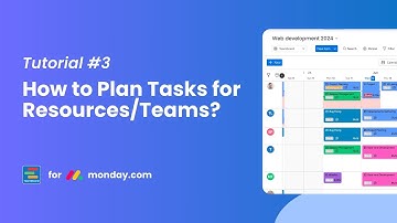 TeamBoard for monday.com | Tutorial #3 | How to Plan Tasks for Resources/Teams?
