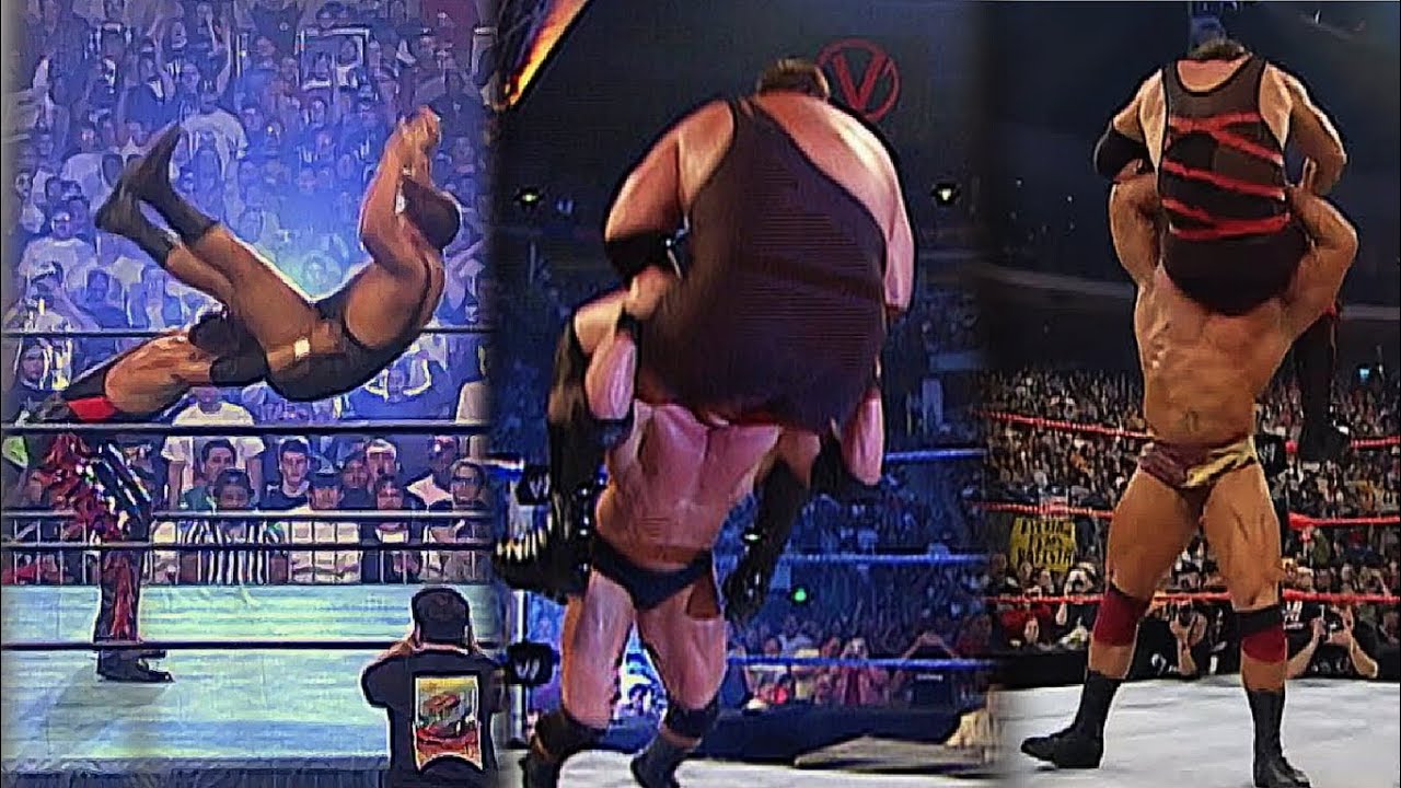 Самые тяжелые пауэрбомбы WWE