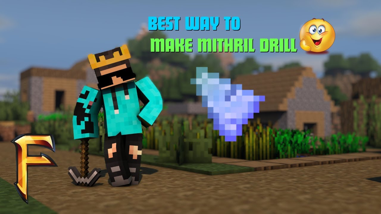 How To Make Mithril Drill in Fakepixel Skyblock AnuDadaGaming YouTube