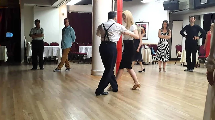 Argentine tango Class: Claudio Villagra and Helena...