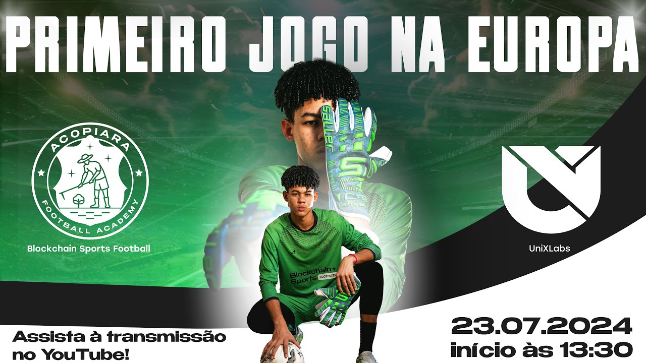 🚀 PRIMERO JOGO NA EUROPA!! BLOCKCHAIN SPORTS vs UNIXLABS! | 🏆  Unforgettable Football Match in Europe