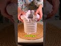 Kreatif banget, membuat vas bunga pake cetakan tangan sendiri. #shortvideo #shorts #kreatif
