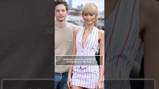 Zendaya and Mike Faist chemistry through Challengers photocall UK#shorts#zendaya#challengersmovie