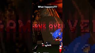The Nostalgic Sonic Exe Game Over