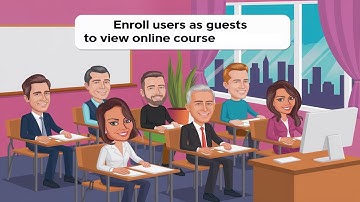 Guest Enrollment in a Moodle Course