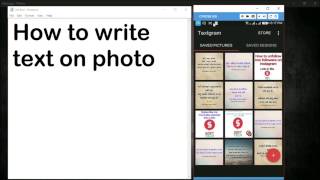 How to write text on photo | textgram screenshot 2