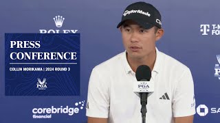 Collin Morikawa Press Conference | 2024 PGA Championship Round 3