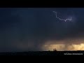 Lightning show over Marana