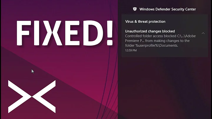 Control folder access blocked | unauthorized changes BLOCKED - FIXED!! #AXT