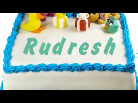 Happy Birthday Rudresh