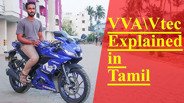 VVA / VTECH explained in Tamil | R15 v3 Bs6 | Nitro_konnect