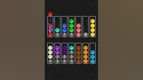 Ball Sort Color Water Puzzle Solution Level 675
