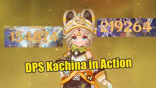 Kachina DPS in Action - Genshin impact 5.0