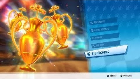 Crash™ Team Racing Nitro-Fueled PS4 Main menu Gameplay