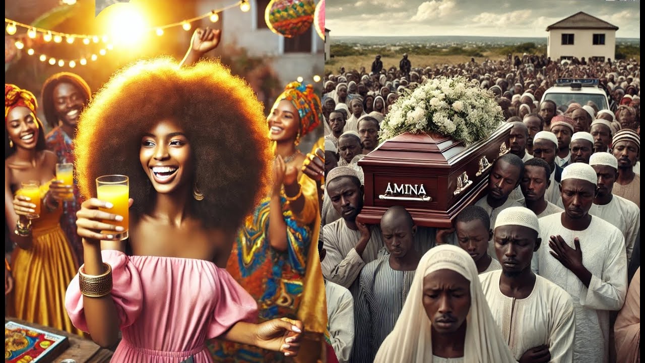 Elle Voulait Juste Fêter Son Voyage Pour le CANADA, Mais Hélas!