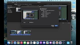 How to Export iMovie Project as .mp4 file