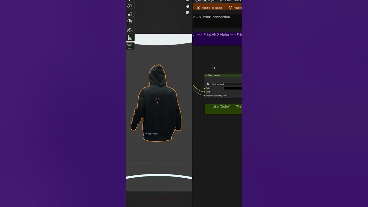 3D Hoodie Mockup 🔗 watch the full tutorial on our channel. #graphicdesign #shortsclip #3dmockup