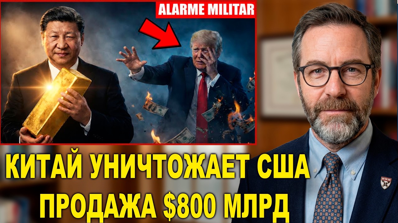 Китай взрывает США: Полная ликвидация американских облигаций (Исторический поворот)