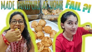 Tried RANVEER BRAR's PANI PURI recipe at Home + Mom's Reaction | Gupchup/Golgappa/Puchka/ Pani puri