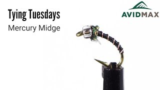 How to tie a Mercury Midge | AvidMax Fly Tying Tuesday Tutorials