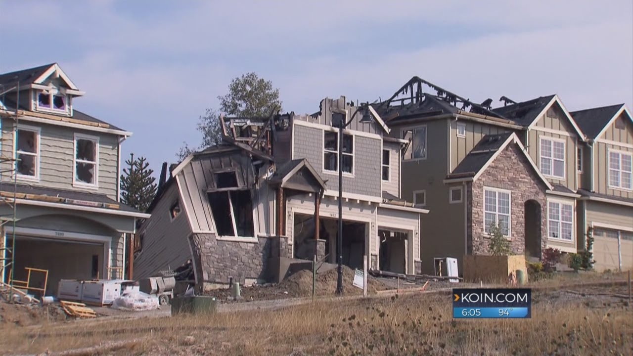 Another 2 new homes in Bethany destroyed by fire YouTube