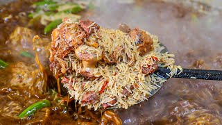 Bannu Beef Pulao Recipe | 2500 Kg Daily | RICE MAKING | Pakistani Street Food