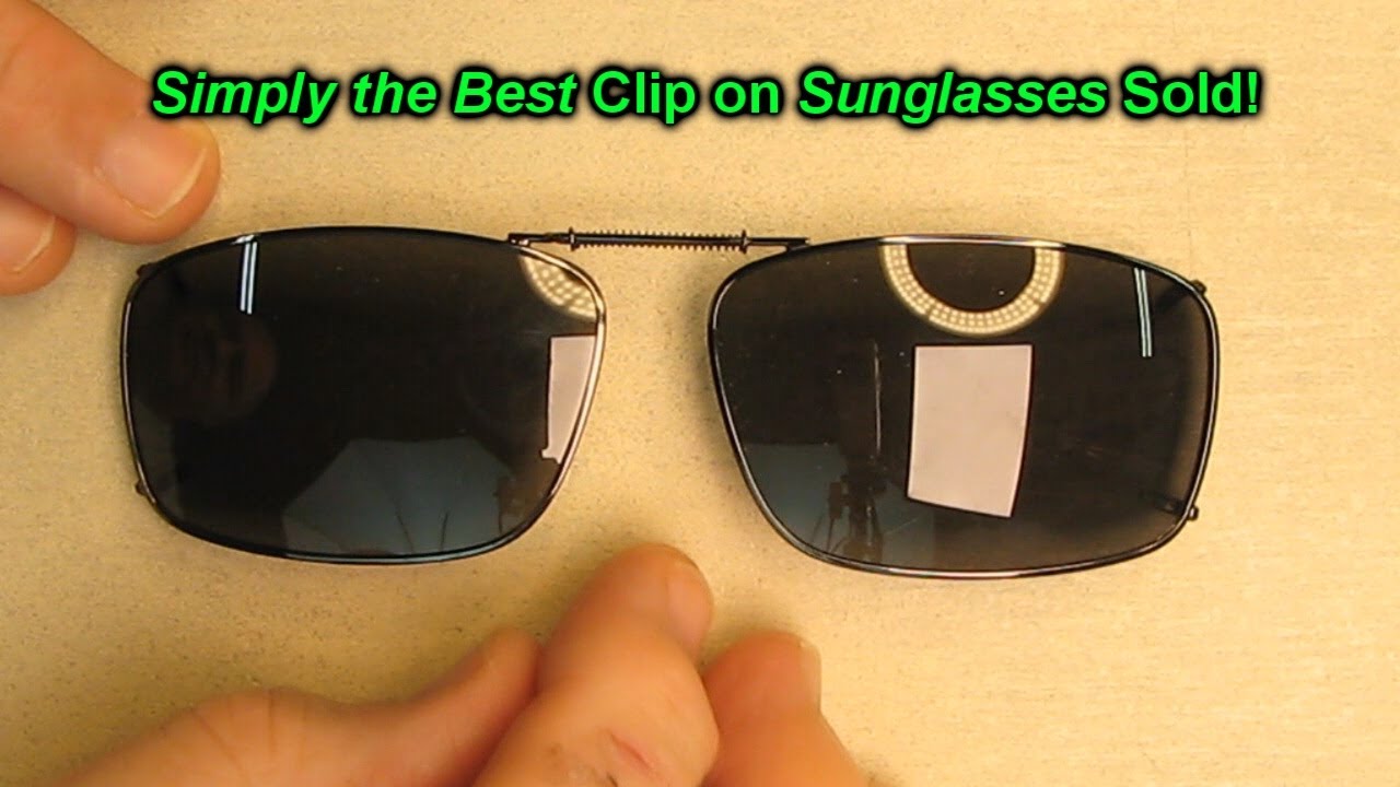 High Quality Fishing Sunglasses, Clip-on Sunglasses Polarized