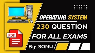 Operating System MCQ (OS Most important questions and answers E-Book PDF Free for competitive exams)