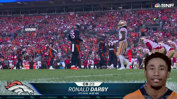 Ronald Darby's SNF intro always cracks me up