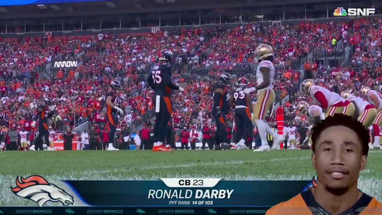 Ronald Darby's SNF intro always cracks me up