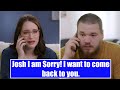 Emotional Phone Call EXPOSED!— “I’m Not Okay Without You” 😳 Pumpkin Begs Josh Efird to Come Back?