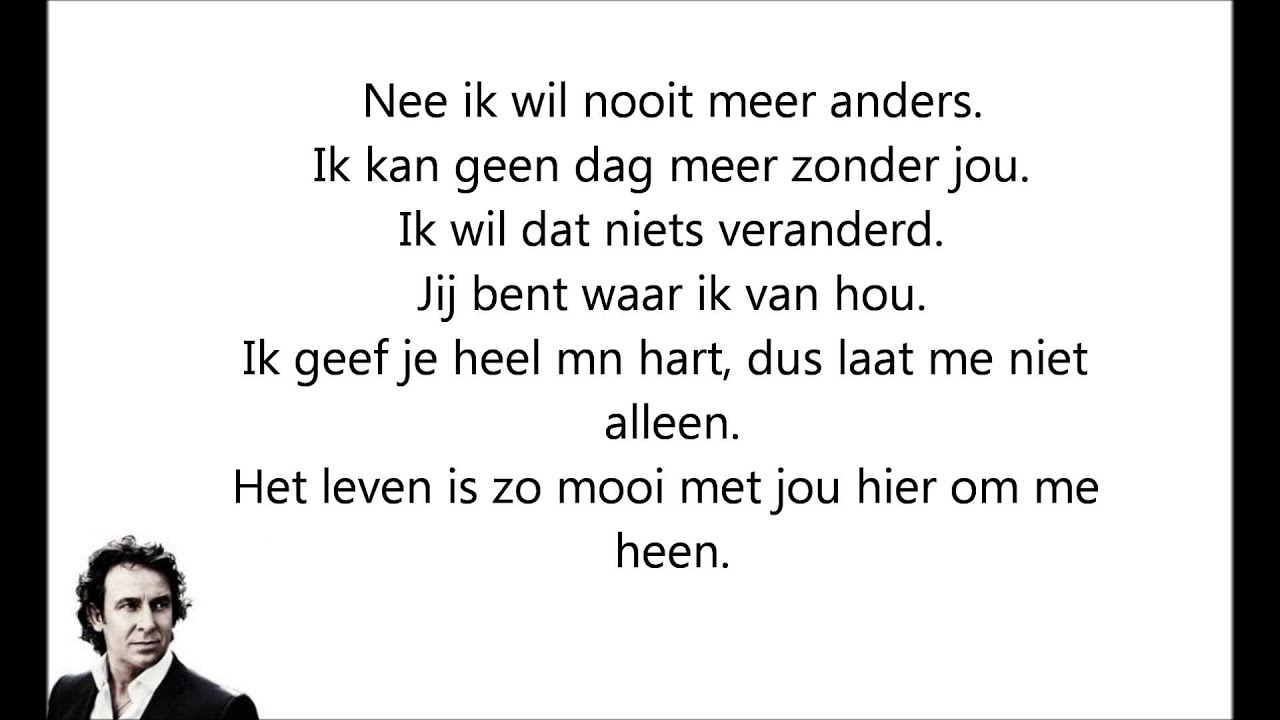 marco borsato -  het beste wat ik ooit had lyrics