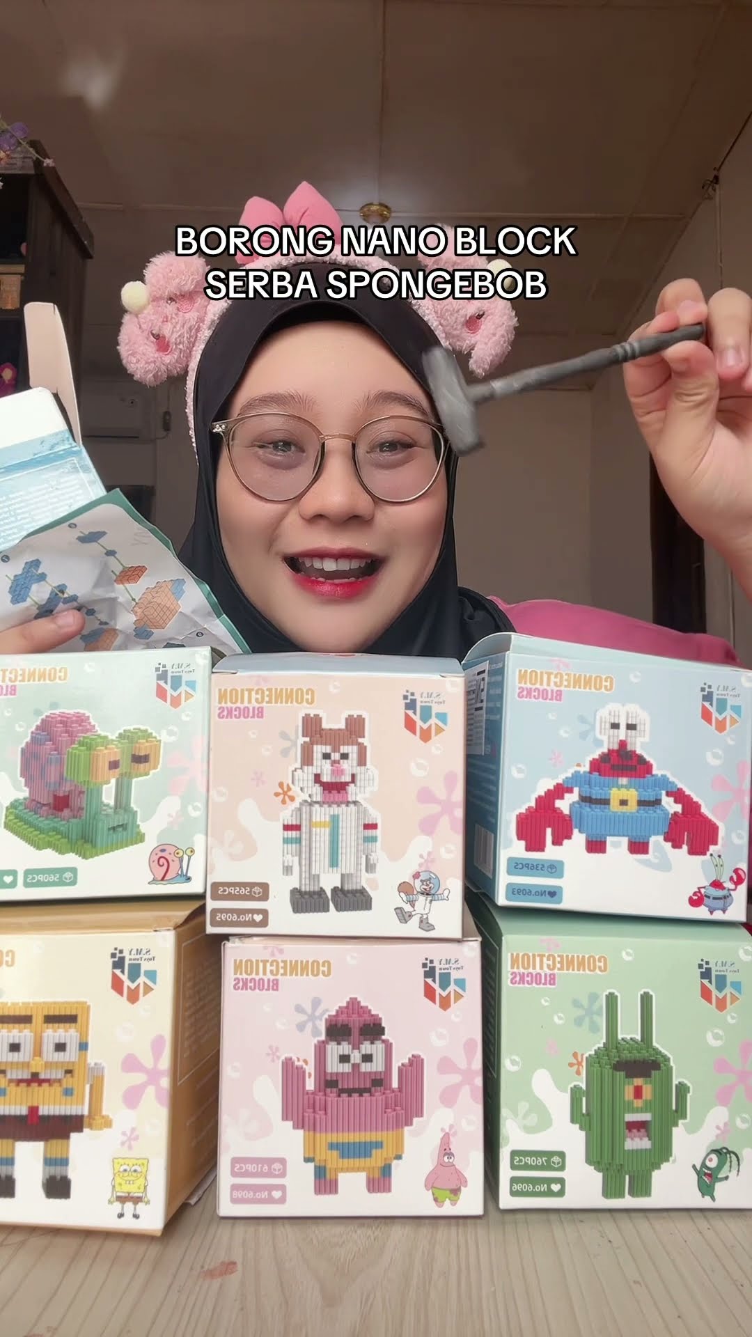 BORONG NANO BLOCK SERBA SPONGEBOB