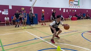 NBA LANE AGILITY DRILL WITH HANDLES #athlete #basketball #ballislife #skillstraining #workout