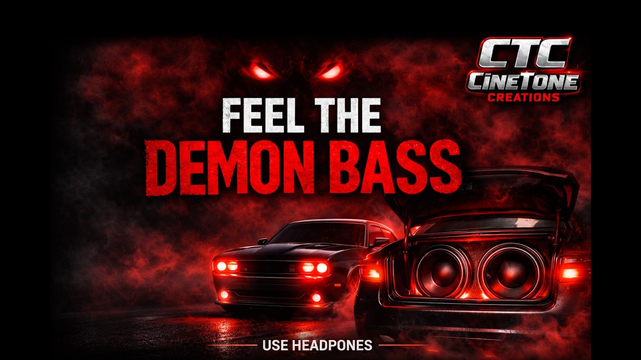 Midnight Demon Drive 🔥 Extreme Horror Car Bass 2026 | Dark Night Subwoofer Test