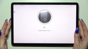 Samsung Galaxy Tab S8 - How To Setup Face Unlock