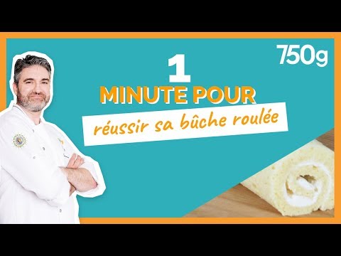 1min pour... Réussir son biscuit pour bûche - 750g