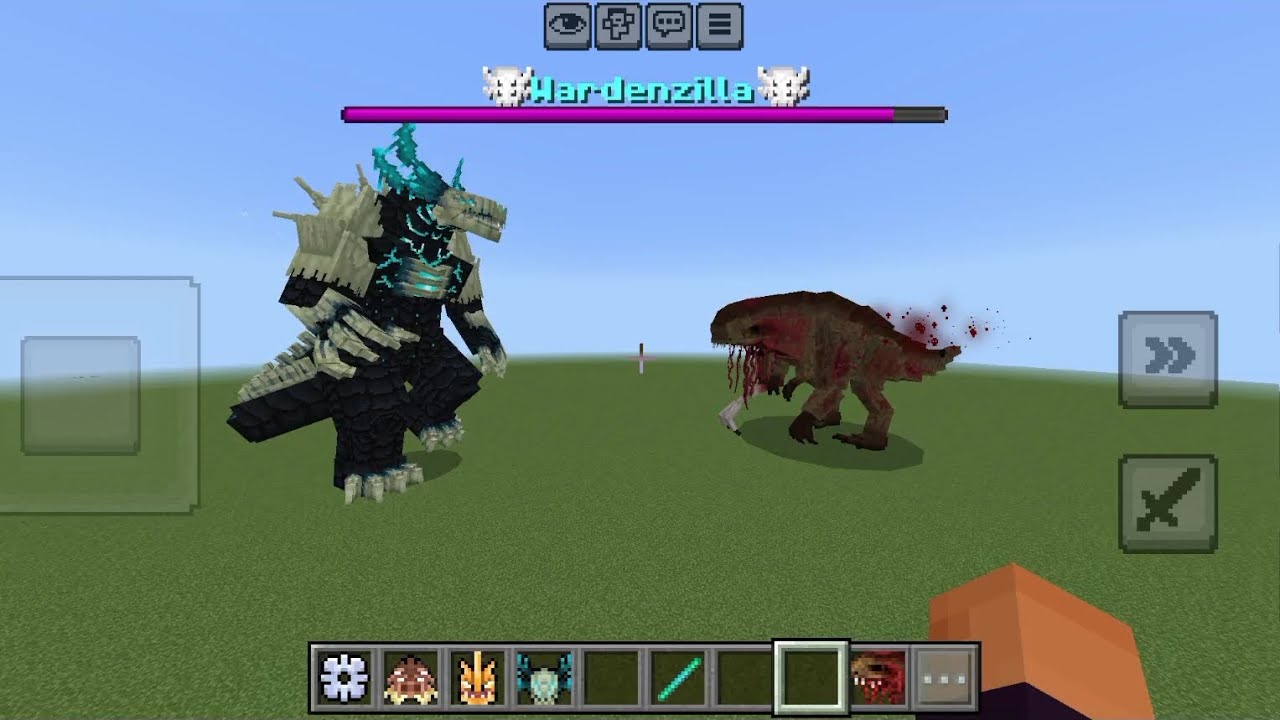 Infested Rex Mod INFECTED DISTORTUS REX VS WARDENZILLA MOD in Minecraft PE - YouTube