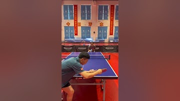 Instructions for receiving a backhand serve in table tennis #tabletennis #pingpong #instructions