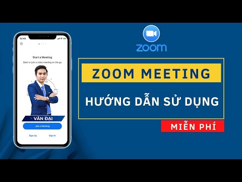 [Zoom] Hướng dẫn đăng nhập, sử dụng phần mềm Zoom Meeting miễn phí