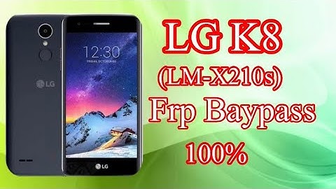 Lg K8 ( LM-X210s ) Frp BypassUnlock Google Account Lock - Fix Youtube