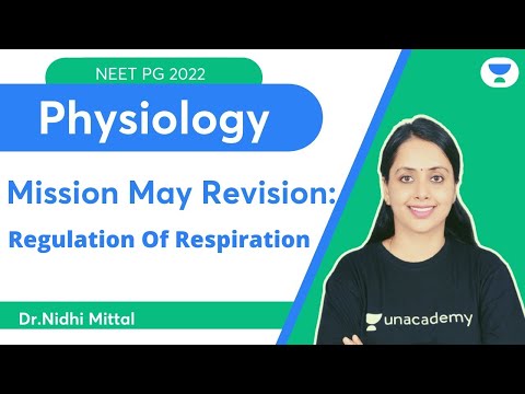 Regulation Of Respiration | Let's Crack NEET PG | Dr.Nidhi Mittal