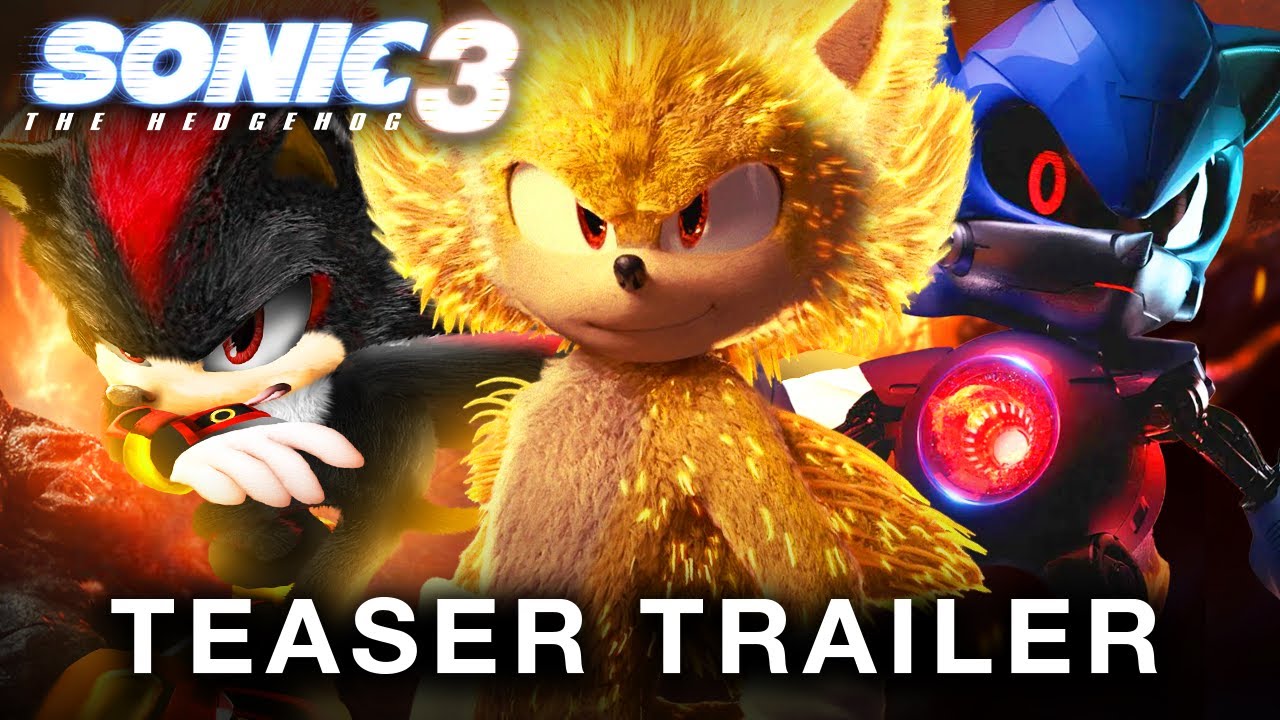 Sonic 3 - O Filme, Trailer Oficial