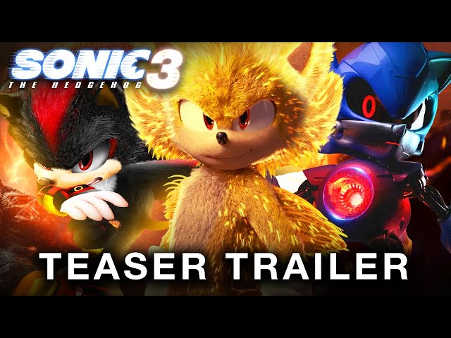 SONIC THE HEDGEHOG 3 (2024), Full Trailer