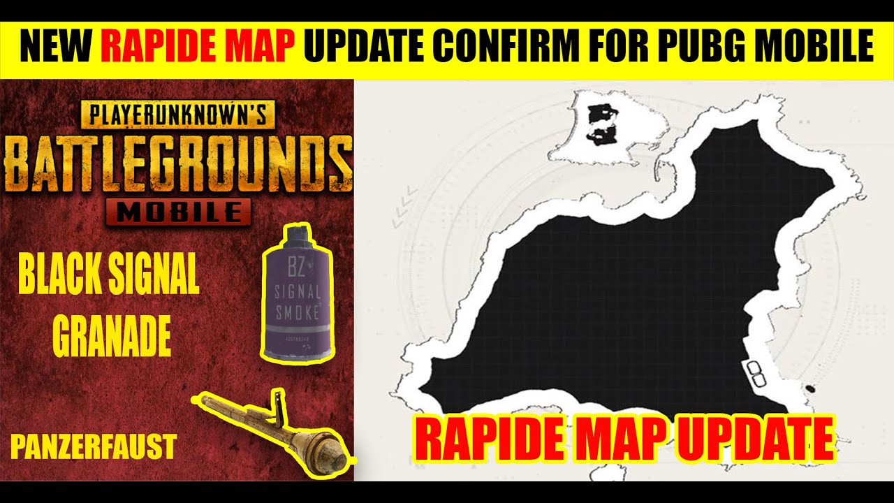 NEW RAPIDE MAP FOR PUBG - PUBG MOBILE NEW RAPIDE MAP UPDATE 2020 OFFICIALLY CONFIRM - GAMECITY9