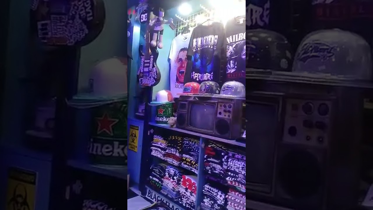 hardcore punks shirts.